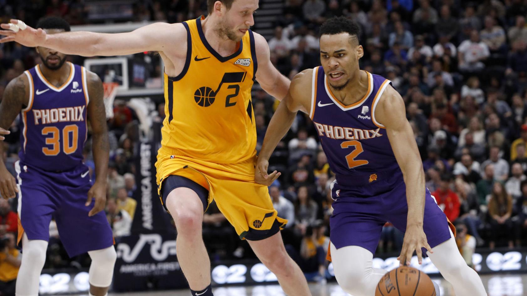 Mitchell leads Jazz past Suns